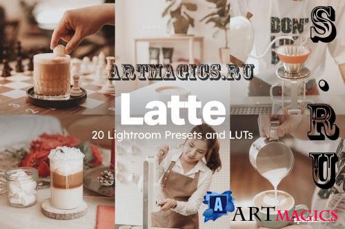 20 Latte Lightroom Presets LUTs - 286333856