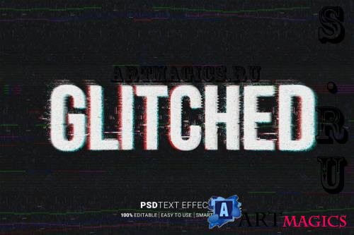 Distortion Glitch Text Effect - 4SQ4L4E