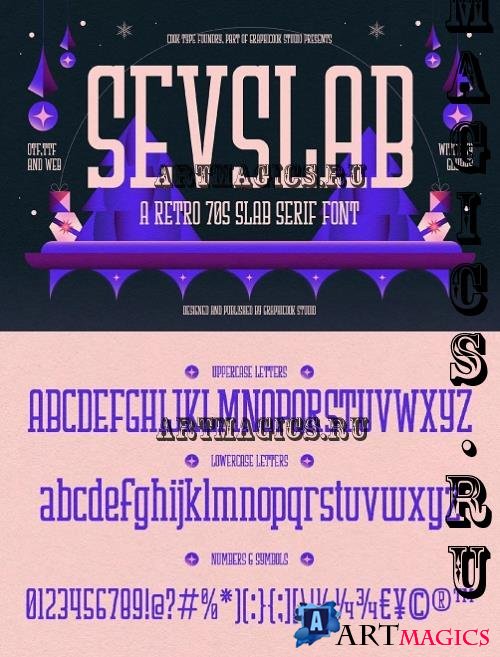 Sevslab Font - 287538169