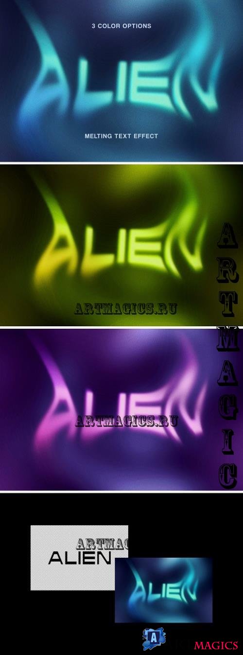 Mystery Alien Text Effect - 287791868 - K2NRNXK