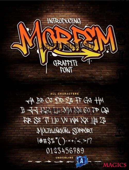 AL - Morfem Font - 9X9D25D