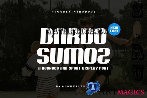 Bardo Sumoz - Rounded Sport Font - HKQTU4U