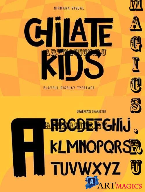 Chilate Kids - Logo Font - 280006459 - 82WPMU7