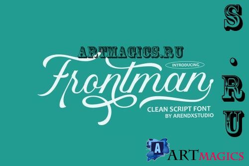 Frontman - Clean Script Font - 280266486 - K7H4XSK