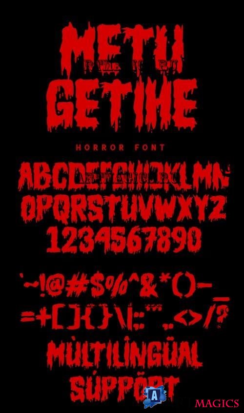 Metu Getihe - Horror-Font - 280254758 - ENNPSZF