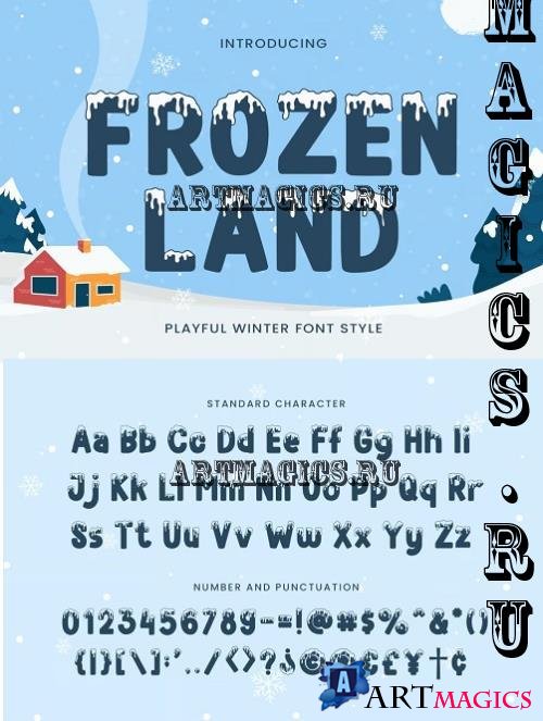 Frozenland - Christmas Font - JDW46EP