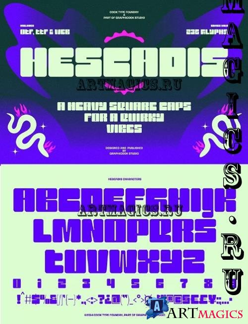 Hescadis Font - 288345923 - Z2F37XE