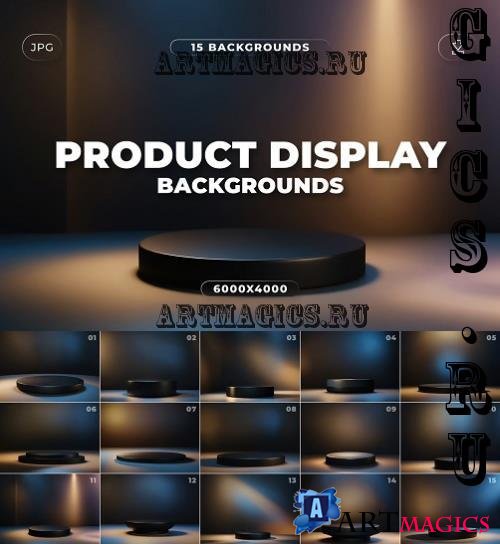 15 Product Display Backgrounds - 9TN65MP