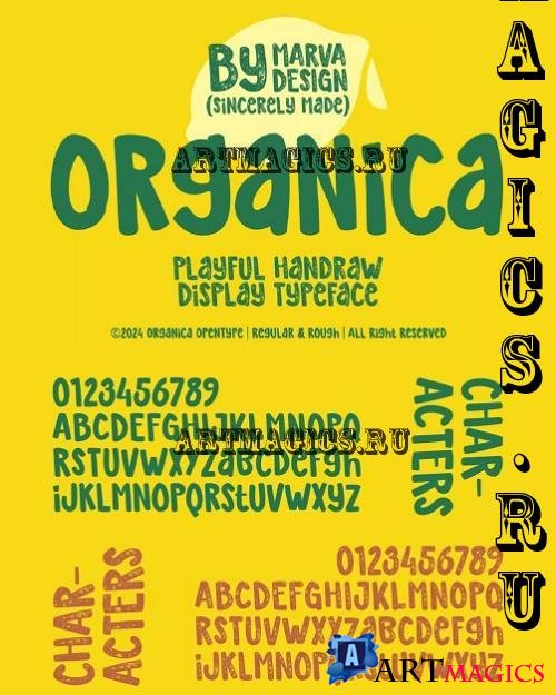 Organica Font - 288287877 - QMABFJS