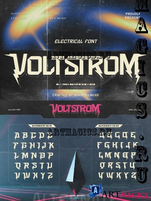 Voltstrom Font - 280188376 - C5CJEM9