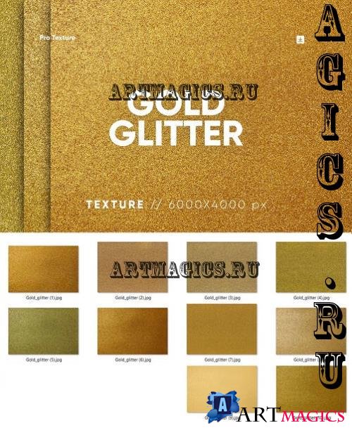 10 Glitter Gold Texture - 280030598