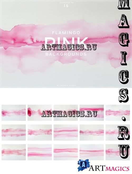 Flamingo Pink Backgrounds - EWSA3SD