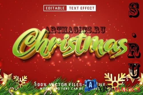 Christmas Luxury Text - Editable Text Effect - KGRF4SB