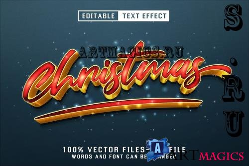 Christmas Luxury Text - Editable Text Effect - 2UG2YZV