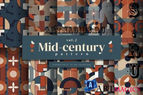 Mid-century pattern Vol.2 - 281163177 - 6GR6W4Q