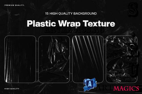 15 Plastic Wrap Texture Overlays - 7Y48WXA