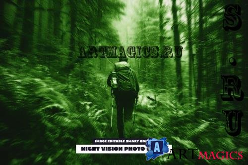 Night Vision Photo Effect - 288825288