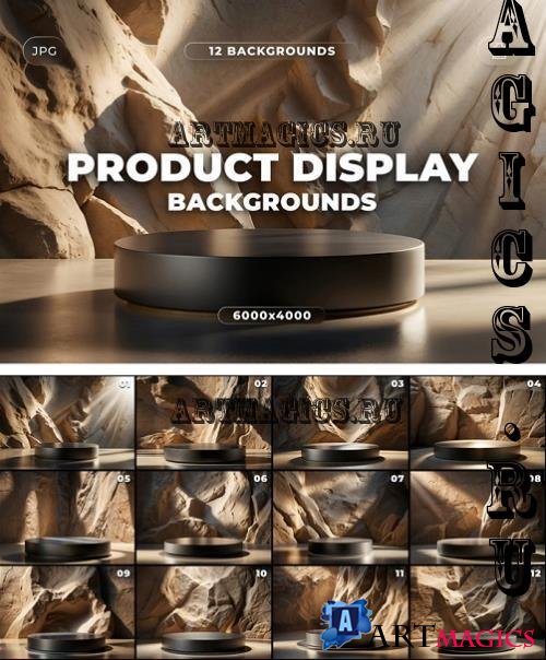 12 Product Display Backgrounds - UA5XETN