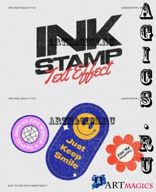 #1 Ink Stamp Effect Mockup - N82CUNC