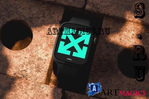 Urban Brick Apple Watch Mockup