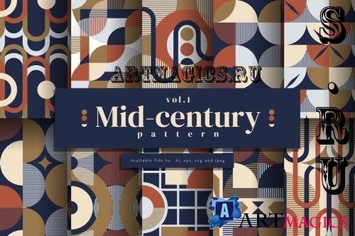 Mid-century pattern Vol.1 - 281197506 - BKGJJFV