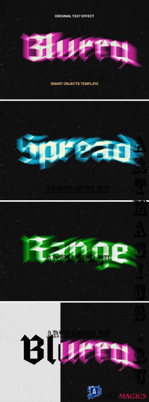 Cosmic Blurred Text Effect - 289219667 - ZYW55K7