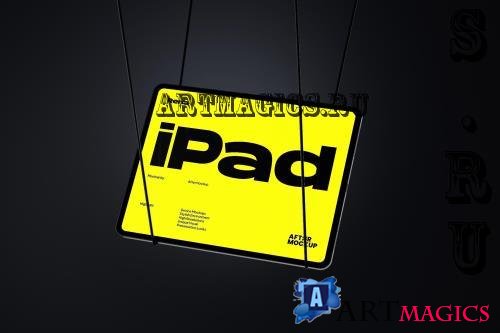 Hanging iPad Mockup