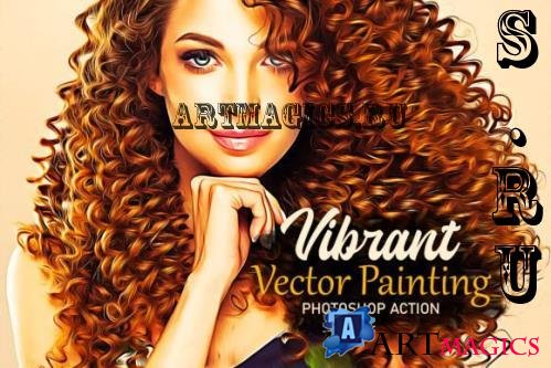 Vibrant Vector Painting Photoshop - 289831714