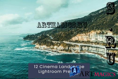 12 Cinema Landscape Lightroom Presets - Z857AMF