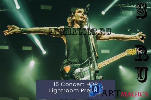 15 Concert HDR Lightroom Presets - 54A4KFB