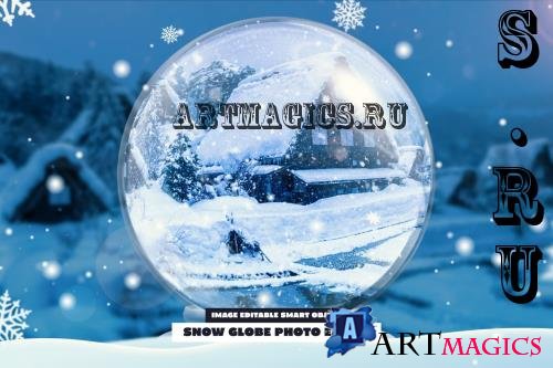 Snow Globe Photo Effect - 289901403 - JLCF9CU