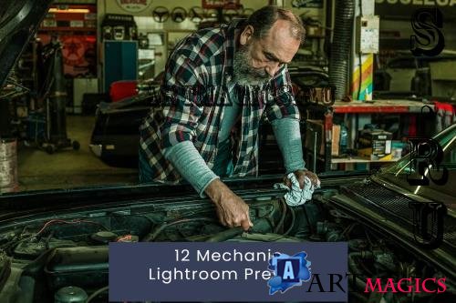 12 Mechanic Lightroom Presets - KU2NS9C