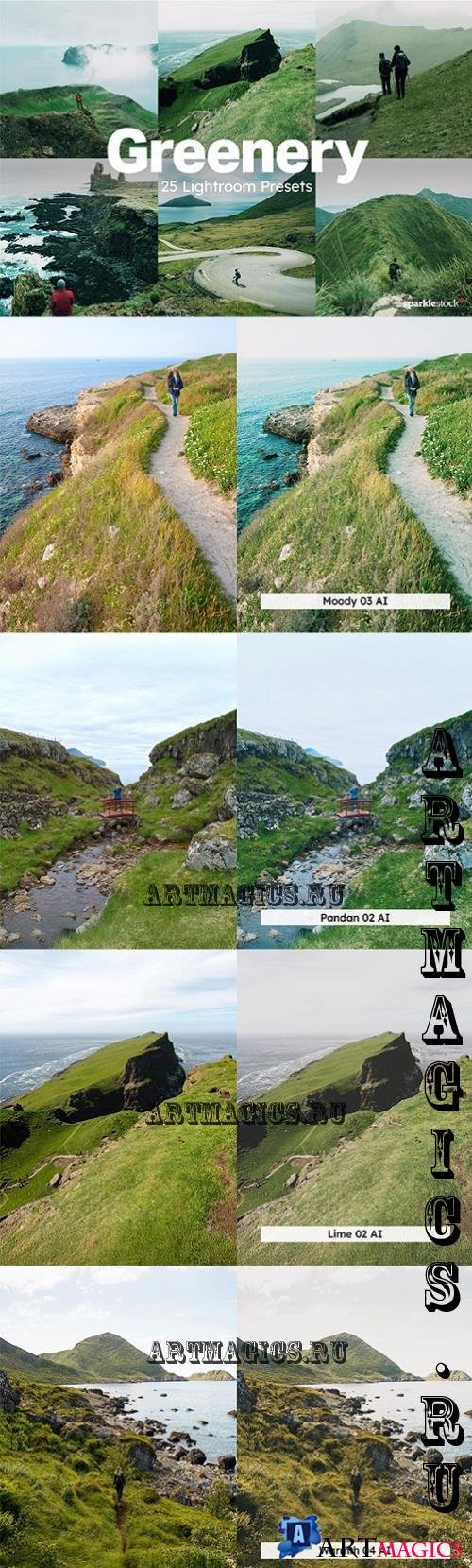 20 Greenery Lightroom Presets LUTs - 288845436