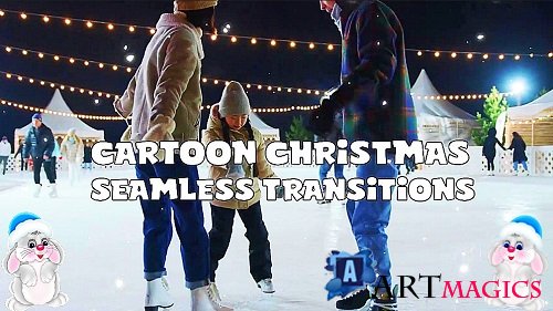 Cartoon Christmas Stuff Seamless Transitions 2981945 - After Effects Templates