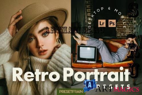 Retro Portrait Lightroom Presets - 290143737