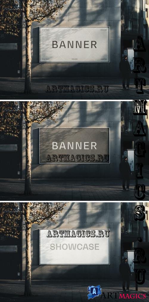 Outdoor City Banner Mockup - 289219530