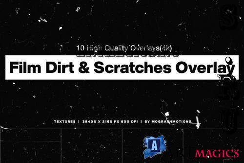 Film Dirt & Scratches Overlay - XQEPMJJ