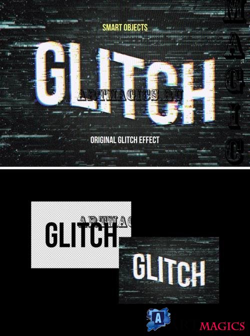 Glitch Text Effect - 23Z3P62