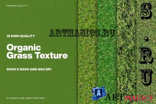 12 Organic Grass Textures - W2ZRN6B