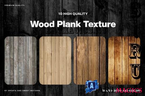 10 Wood Plank Texture Background - XBZCKG5