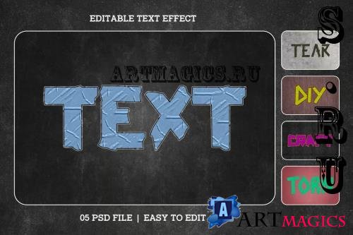 Duct Tape Text Effect Set - F47SBJY