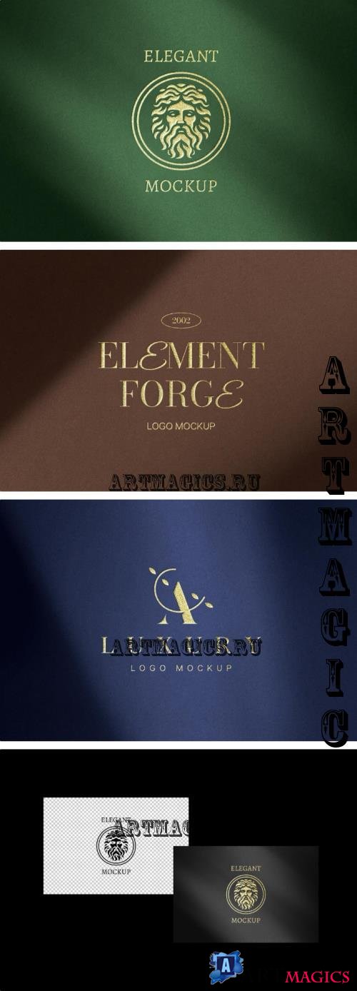 Elegant Logo Mockup - 290439920