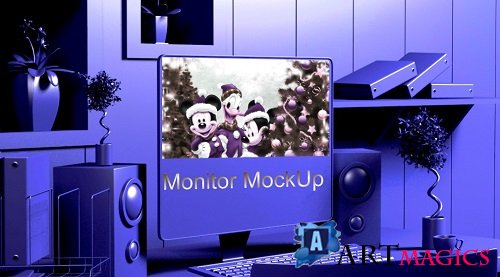 Monitor MockUp Web Promo 1313041 - After Effects Templates