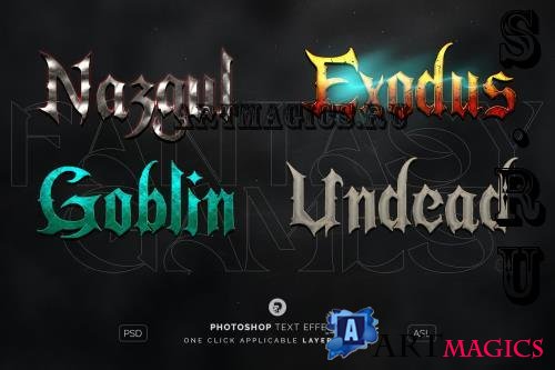 Fantasy Games Text Effects 02 - XVUPVCY