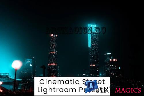 Cinematic Street Lightroom Presets - QB6HVW2