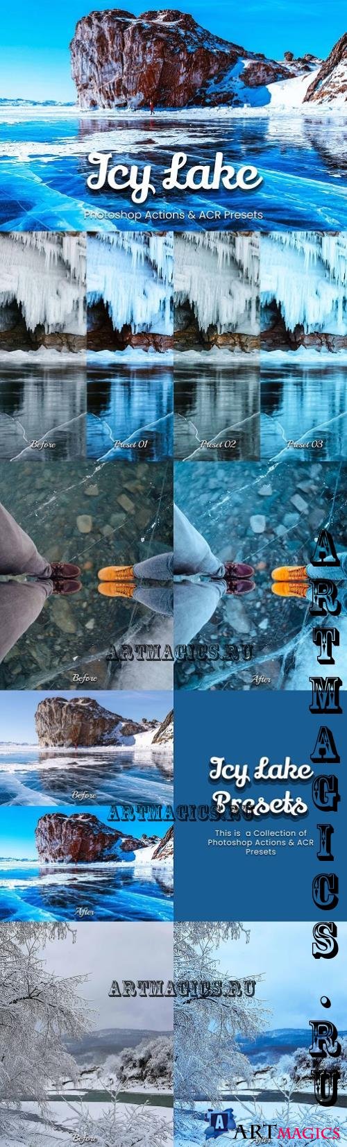 30 Icy Lake Photoshop Bundle - 290771940