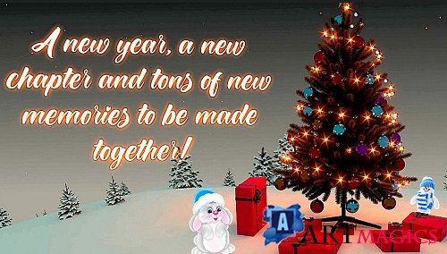 New Year Wishes And Greetings 3006874 - After Effects Templates