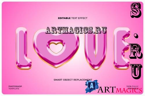 Love Text Effect - MQUZ2B7