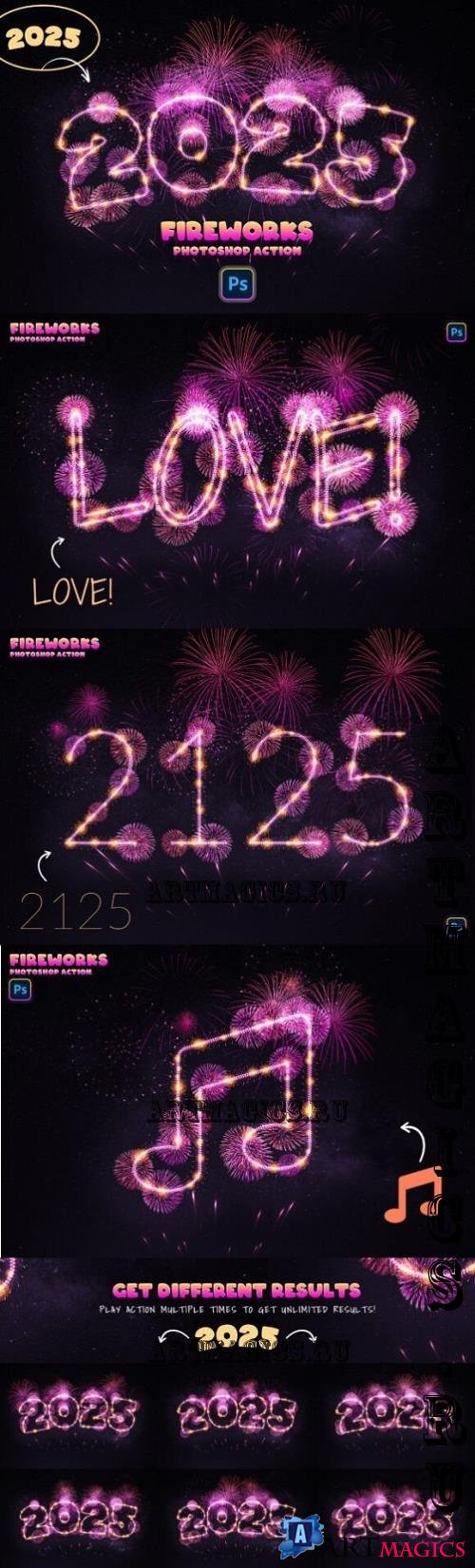 Fireworks Photoshop Action - 290777849