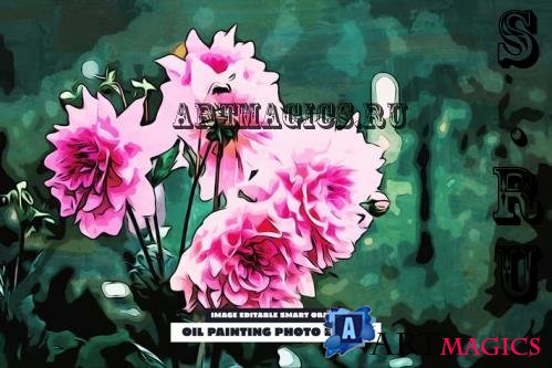 Oil Painting Photo Effect - 290764587 - KJFX28D